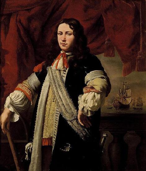 Ferdinand bol Portrait of Engel de Ruyter (1649-1683). oil painting image